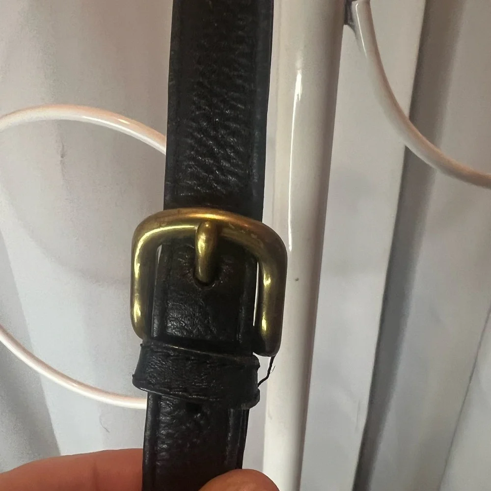 Fossil Bag Black Leather Crossbody Organizer Bag - Picture 6 of 9